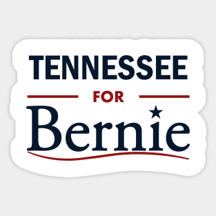 Tennessee for Bernie Sticker